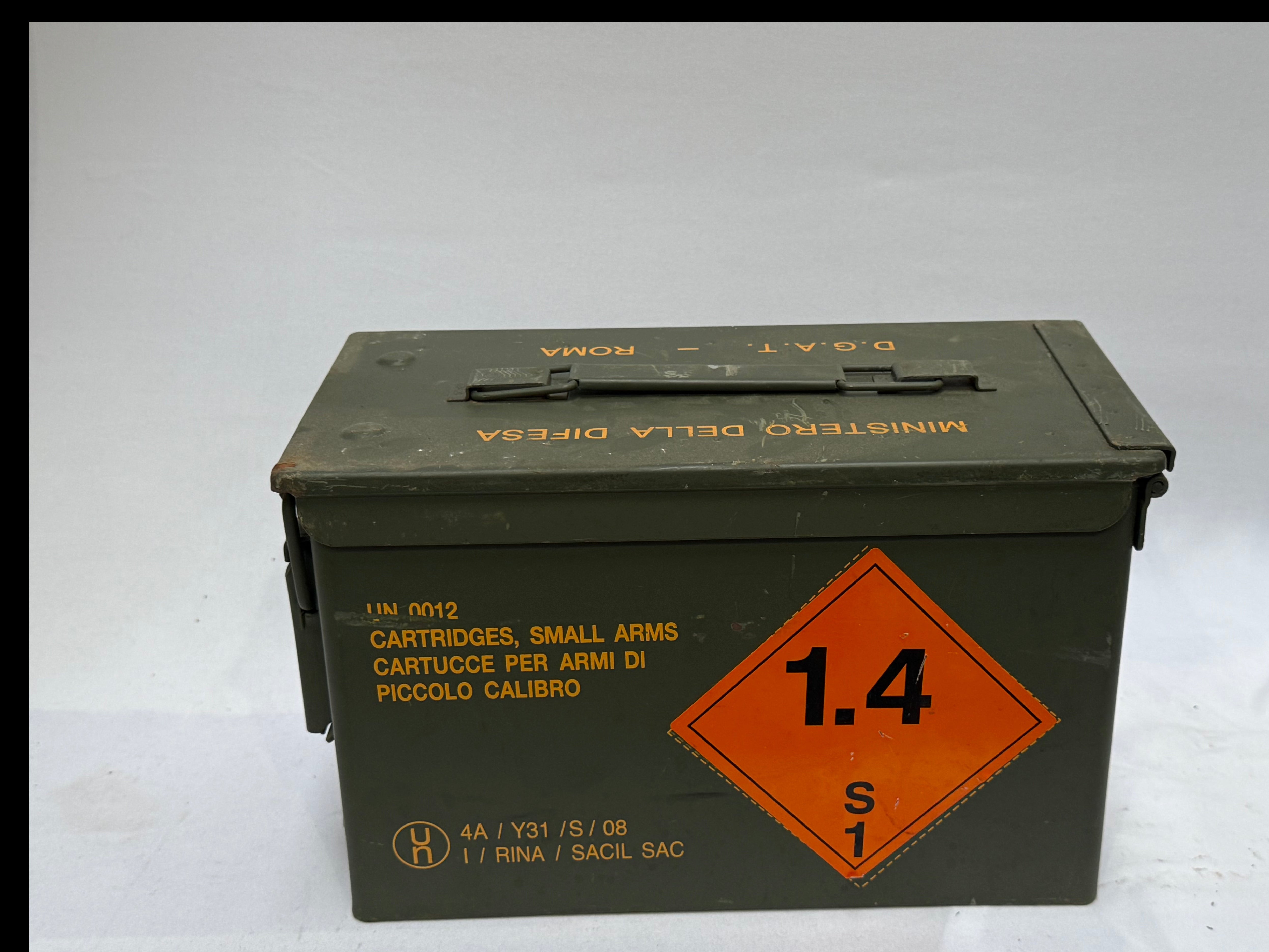 Ammo Box – Olive Green – Grade 1