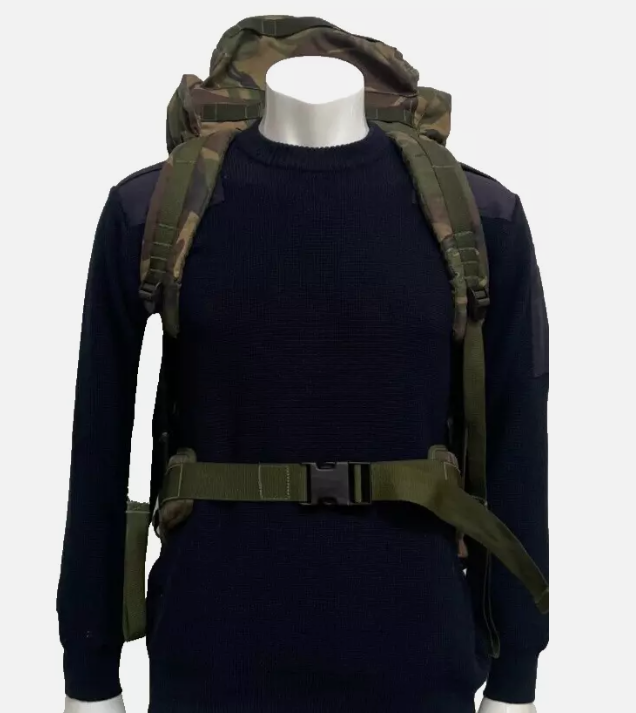 Large Long Convoluted Back Military DPM IRR Bergan