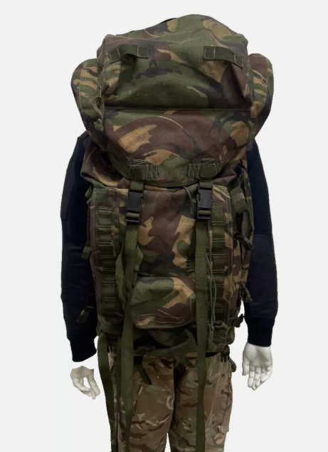 Large Long Convoluted Back Military DPM IRR Bergan