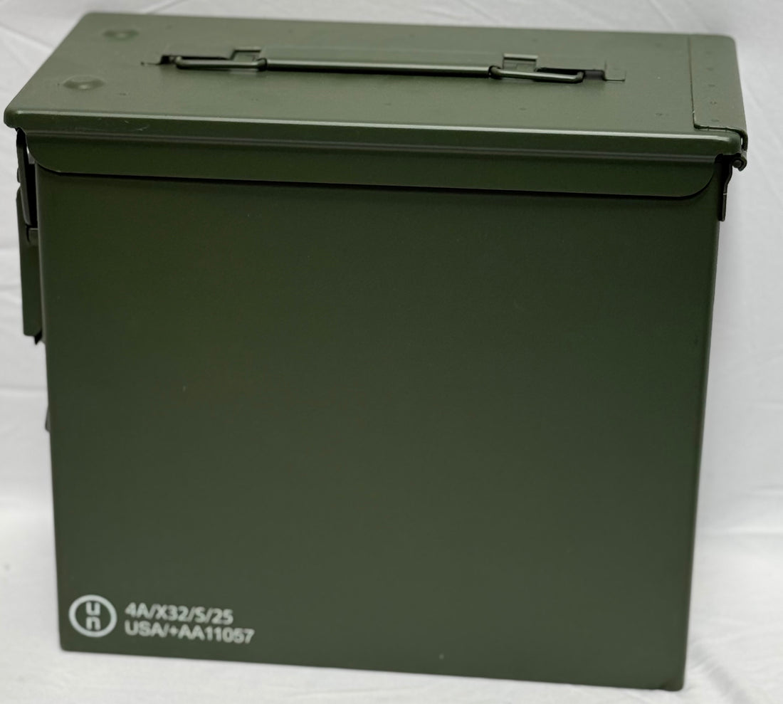 Military PA19 Tall Metal Ammo Box - Brand New