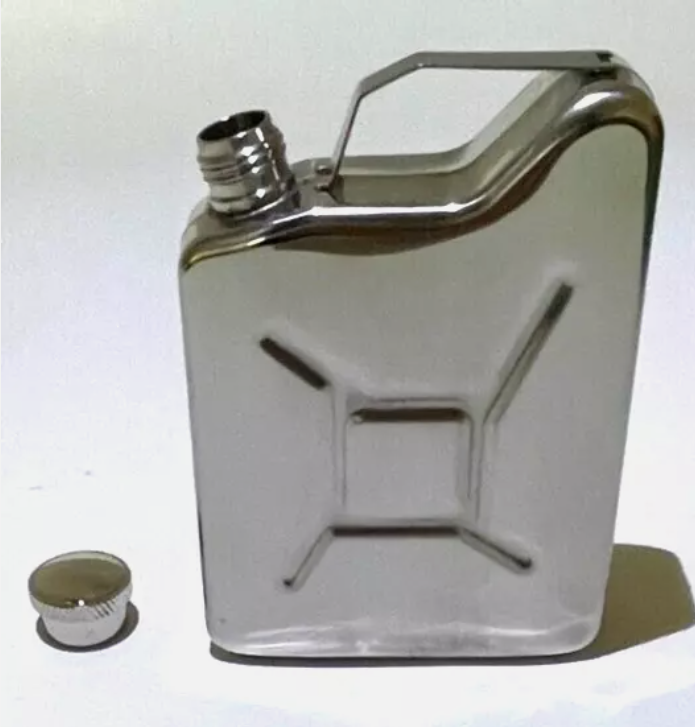 MIL-TEC STAINLESS STEEL ′JERRY CAN′ FLASK