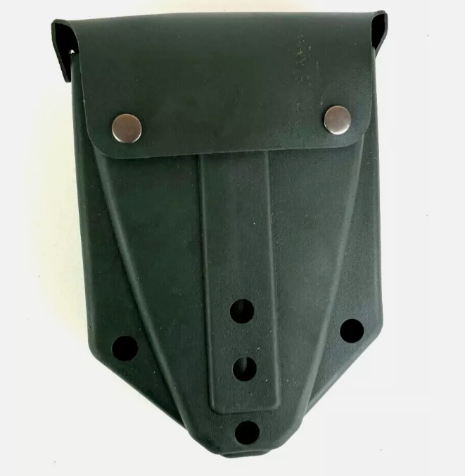 Genuine NATO British Army Trifold Shovel Entrenching Tool & Free Rubber Case