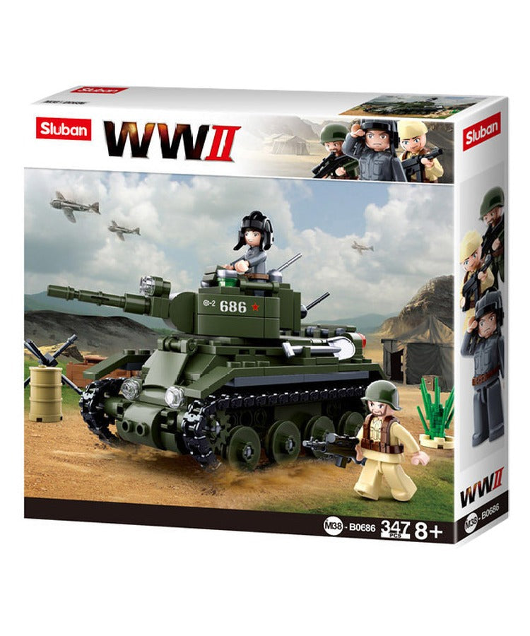 Sluban – B0686 (WWII Allied Light Cavalry Tank)
